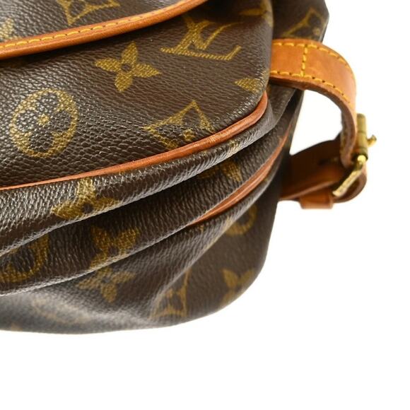 AUTHENTIC LOUIS VUITTON MONOGRAM SAUMUR 30 MESSENGER SHOULDER/CROSSBODY BAG - Picture 4 of 9